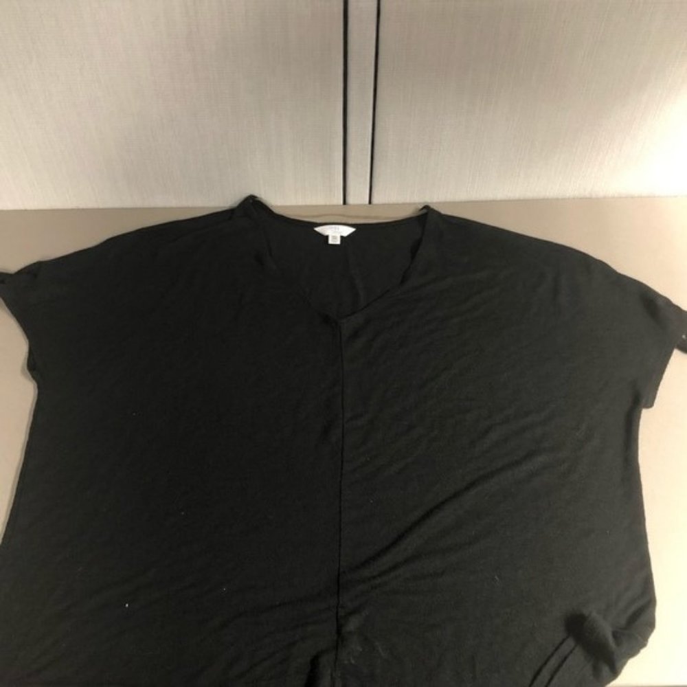 MAKE OFFER! TIME AND TRU XXL BLACK TIE SLEEVE V NECK BLOUSE
